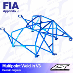 Arceau AST Rollcages V3 Audi 100 / 200