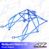 Arceau 10 Points à Souder AST Rollcages V3 pour Audi A3 8P - 3 Portes, Quattro