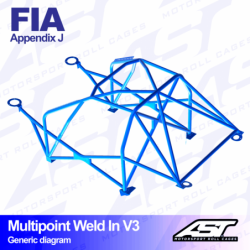 Arceau AST Rollcages V3 BMW Série 3 E46 (98-06)