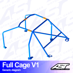 Arceau AST Rollcages V1 Renault Mégane 1