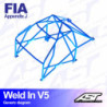 Arceau 8 Points à Souder AST Rollcages V5 pour Honda Integra DB, DC - FIA