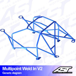 Arceau AST Rollcages V2 Audi S3