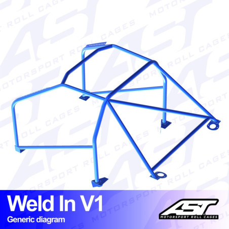 Arceau AST Rollcages V1 Audi A3
