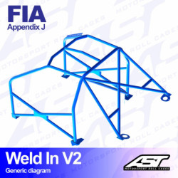 Arceau AST Rollcages V2 Audi Quattro
