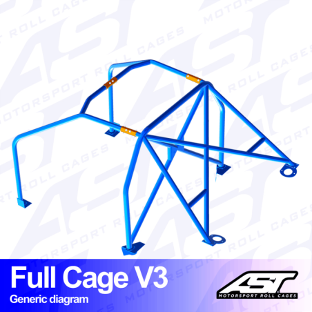 Arceau AST Rollcages V3 Renault 19