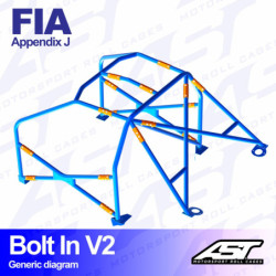 Arceau AST Rollcages V2 Ford Sierra