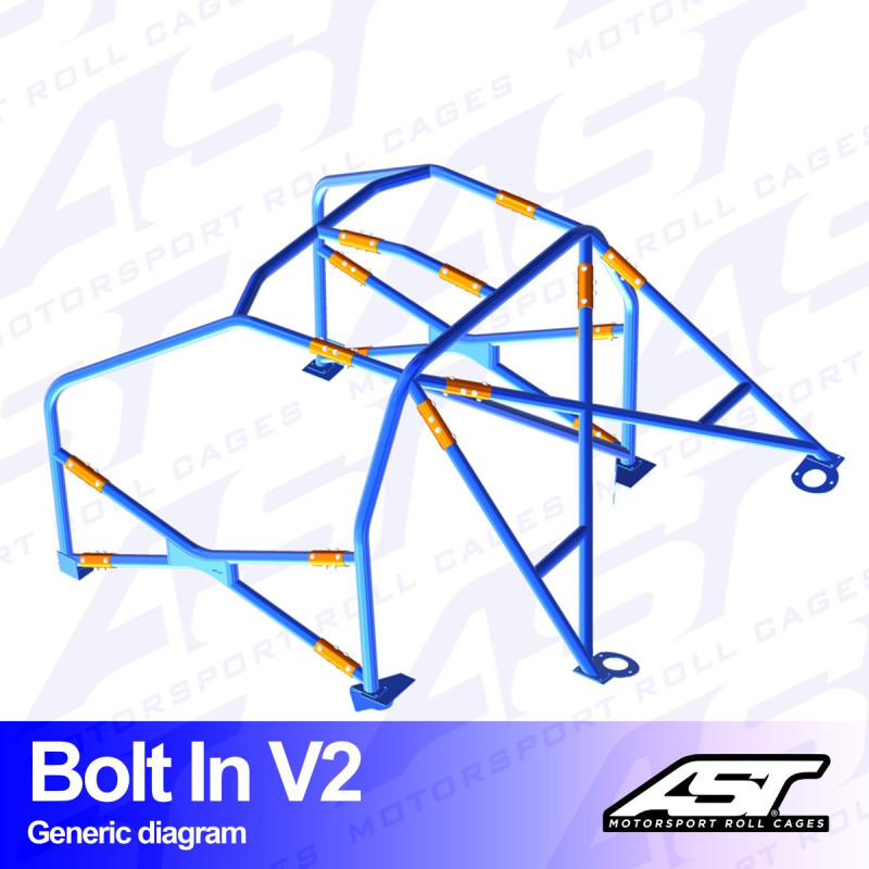 Arceau AST Rollcages V2 Honda Civic EJ