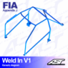 Arceau 8 Points à Souder AST Rollcages V1 pour Audi Coupe B3 (Quattro) - FIA