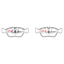 Volvo C70 T5 Plaquettes de frein DBA Ceramic Avant 1997 1998 DB1261SS