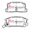 Toyota MR2 (Mk2) Plaquettes de frein DBA Ceramic Arrière 1990 1992 DB1260SS