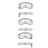 Citroen C Crosser Pièce de freinage DBA Avant 2007 2012 DB1223SSEV