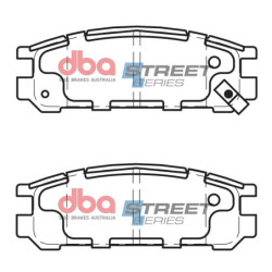 Subaru Impreza Plaquettes de frein DBA Ceramic Arrière 2000 2002 DB1186SS