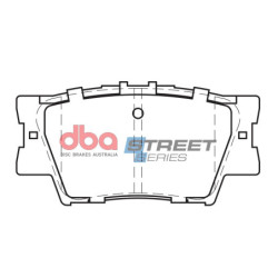 Toyota Camry Plaquettes de frein DBA Ceramic Arrière 2011 2018 DB1832SS