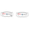 Suzuki Swift Plaquettes de frein DBA Ceramic Avant 2010 2017 DB1818SS
