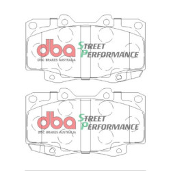 Toyota Fortuner Plaquettes de frein DBA Street Performance Avant 2005 DB1739SP
