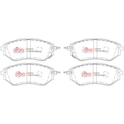 Subaru Forester Plaquettes de frein DBA Xtreme Performance Avant 2013 2018 DB1722XP