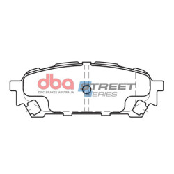 Subaru Forester Plaquettes de frein DBA Ceramic Arrière 2004 2008 DB1672SS