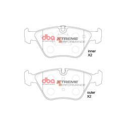 Bmw 3 Series (E46) 330 Plaquettes de frein DBA Xtreme Performance Avant 1999 2005 DB1522XP
