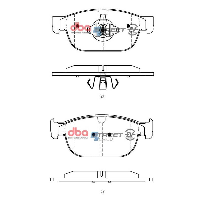 Volvo S60 (Mk3) B4 Pièce de freinage DBA Avant 2020 DB15116SSEV