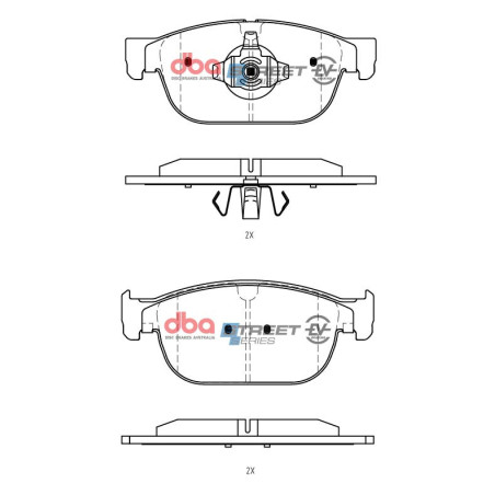 Volvo S60 (Mk3) B4 Pièce de freinage DBA Avant 2020 DB15116SSEV