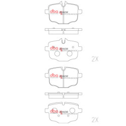 Bmw 3 Series (G20) 318 Plaquettes de frein DBA Race Performance Arrière 2019 2020 DB15109RP