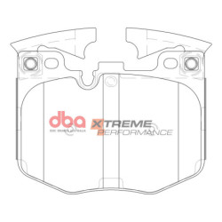 Bmw 3 Series (G20) 318 Plaquettes de frein DBA Xtreme Performance Avant 2019 2020 DB15107XP