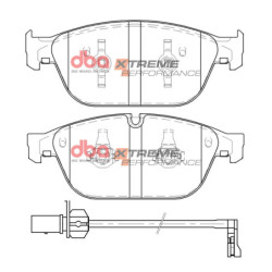 Audi A8 quattro D4 Plaquettes de frein DBA Xtreme Performance Avant 2012 2017 DB15099XP