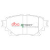 Toyota KLUGER Plaquettes de frein DBA Street Performance Arrière DB15068SP