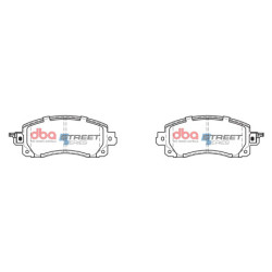 Subaru Impreza Plaquettes de frein DBA Ceramic Avant 2018 DB15042SS