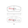 Plaquettes de frein DBA Race Performance DB15010RP