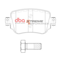 Audi A1 8X Plaquettes de frein DBA Xtreme Performance Arrière 2015 2018 DB15009XP