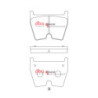Audi RS3 8V Plaquettes de frein DBA Race Performance Avant 2015 2016 DB15005RP