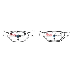Bmw 3 Series (E46) 316 Plaquettes de frein DBA Ceramic Arrière 2000 2006 DB1415SS
