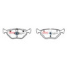 Bmw 3 Series (E46) 316 Plaquettes de frein DBA Ceramic Arrière 2000 2006 DB1415SS