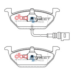 Audi A1 8X Plaquettes de frein DBA Ceramic Avant 2016 2018 DB1405SS