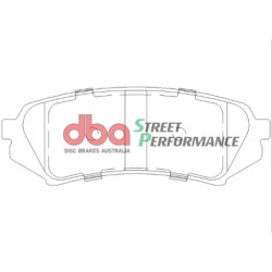 Toyota Landcruiser HDJ100 Plaquettes de frein DBA Street Performance Arrière 1998 2007 DB1383SP