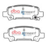 Subaru Forester Plaquettes de frein DBA Ceramic Arrière 1997 2002 DB1379SS
