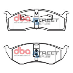 Chrysler Grand Voyager Plaquettes de frein DBA Semi metallic Avant 1998 2000 DB1374SS