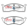 Chrysler Grand Voyager Plaquettes de frein DBA Semi metallic Avant 1998 2000 DB1374SS