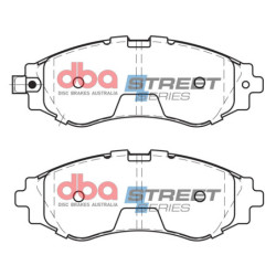 Chevrolet Evanda Plaquettes de frein DBA Ceramic Avant 2005 2006 DB1370SS