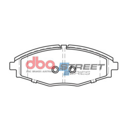 Chevrolet Matiz Plaquettes de frein DBA Ceramic Avant 2005 2010 DB1368SS
