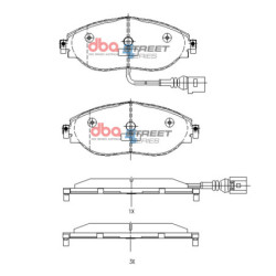 Audi A3 8Y Pièce de freinage DBA Avant 2020 DB8849SS