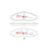 Plaquettes de frein DBA Race Performance DB7599RP