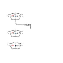 Audi S3 8P Plaquettes de frein DBA Ceramic Avant 2006 2012 DB2402SS