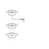Audi S3 8P Plaquettes de frein DBA Ceramic Avant 2006 2012 DB2402SS