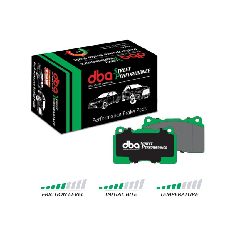 Toyota Fortuner AN150 Plaquettes de frein DBA Street Performance Avant 2016 DB2380SP