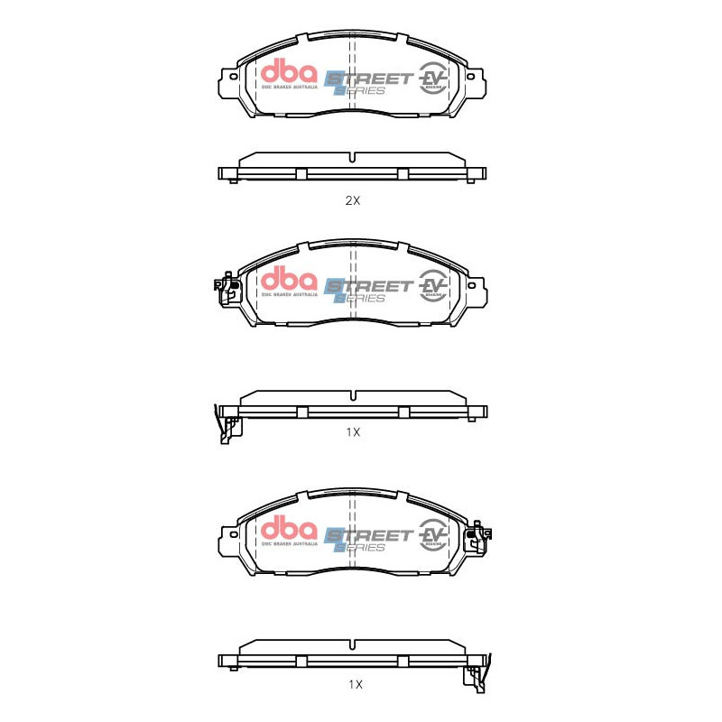 Nissan Leaf Pièce de freinage DBA Avant 2017 DB2374SSEV