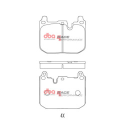 Bmw 1 Series (F20) M135 Plaquettes de frein DBA Race Performance Avant 2012 2017 DB2299RP