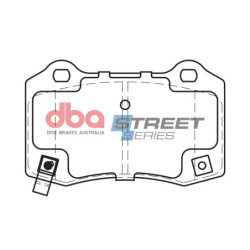 Chrysler 300C Plaquettes de frein DBA Ceramic Arrière 2006 2011 DB2260SS