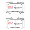 Nissan Patrol Y62 Plaquettes de frein DBA Semi metallic Avant 2012 DB2242SS